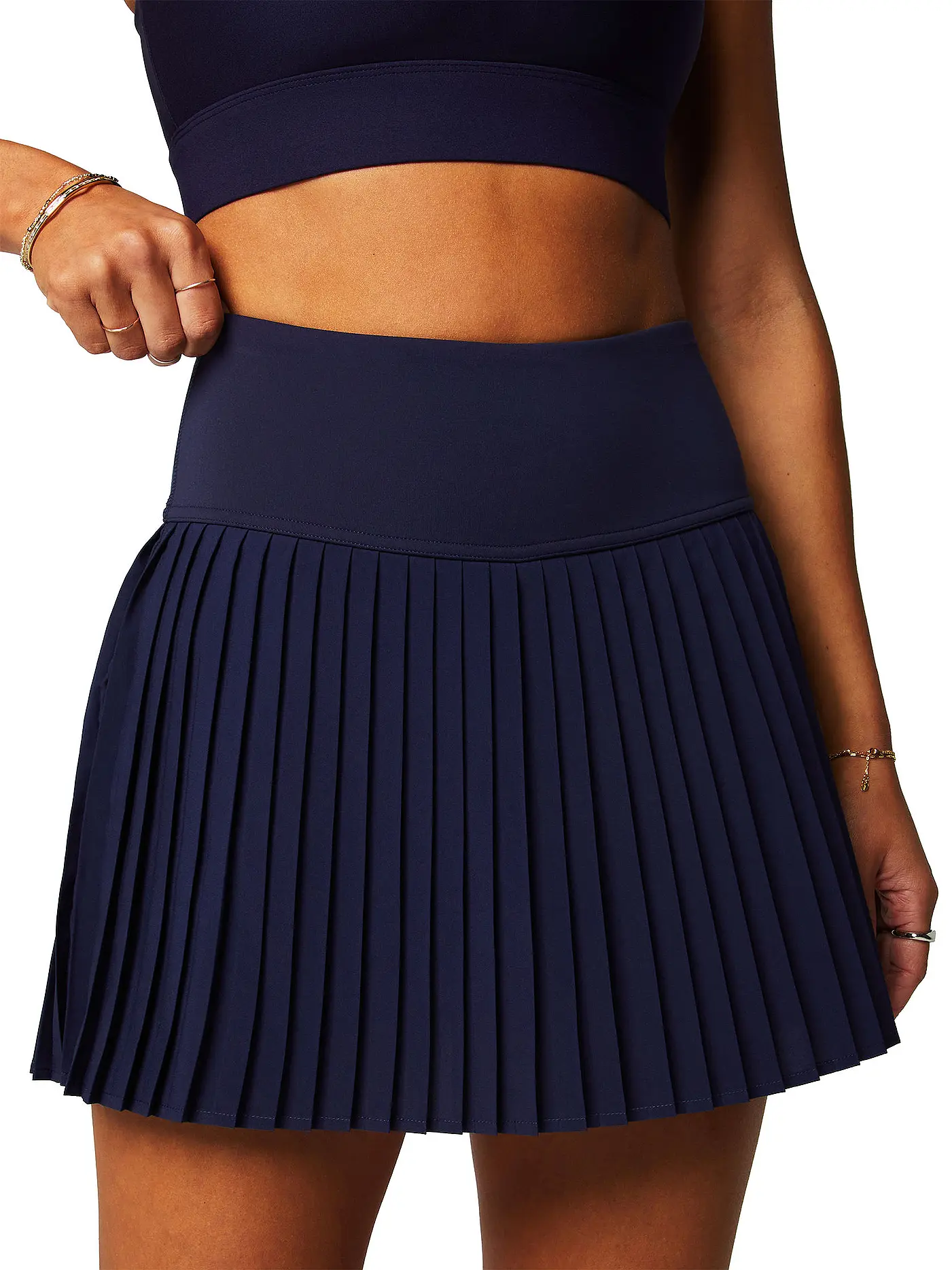 FABLETICS | Damen Fitnessskirt Faltenrock Hot Spot Pleated | 